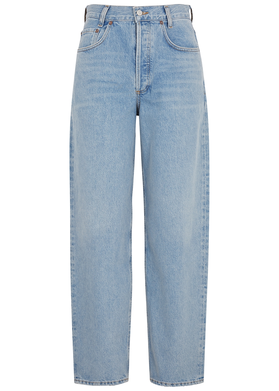 Balloon light blue tapered jeans Harvey Nichols Women Clothing Jeans Tapered Jeans 