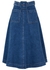 Blake blue stretch-denim midi skirt - Rejina Pyo