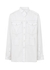 Topstitched cotton satin shirt - Burberry
