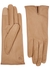 Essentials sand leather gloves - Handsome Stockholm