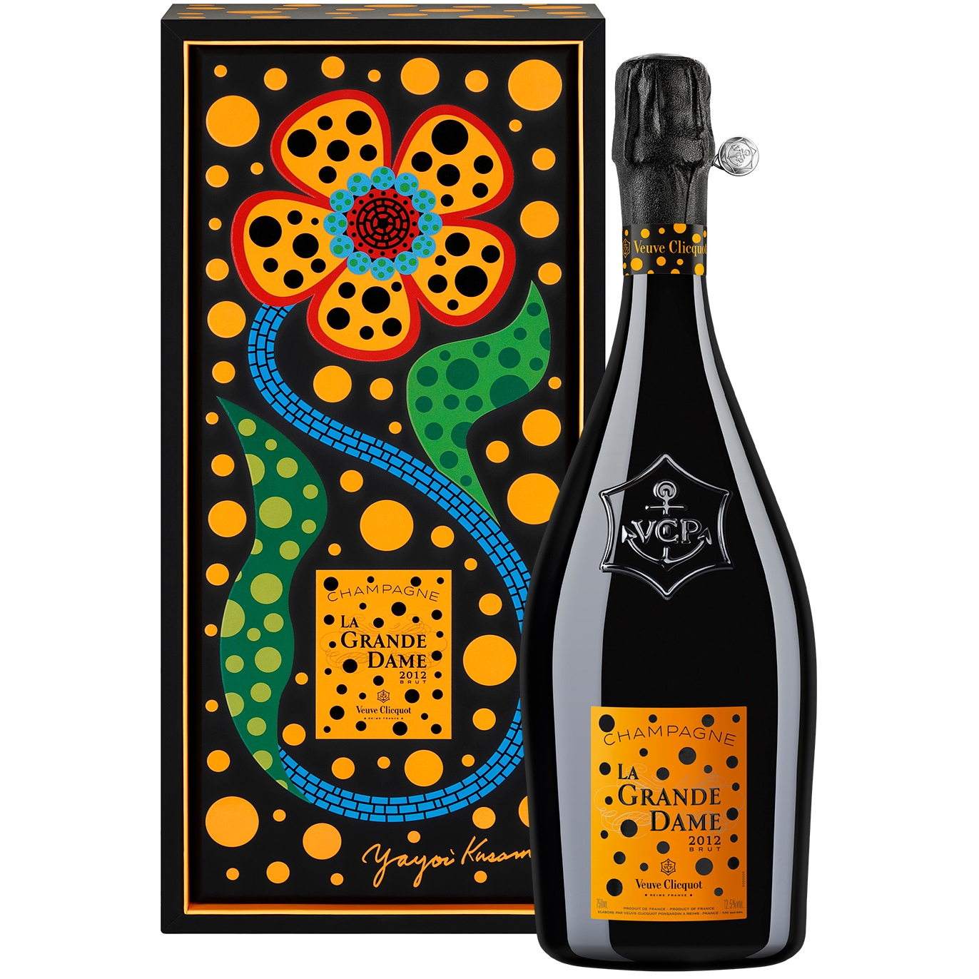 Veuve Clicquot Yayoi Kusama Edition La Grande Dame Brut Champagne 2012 Sparkling Wine