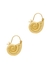 High Tide 18kt gold-plated earrings - ANNI LU