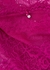 Ravissant fuchsia lace briefs - Wacoal