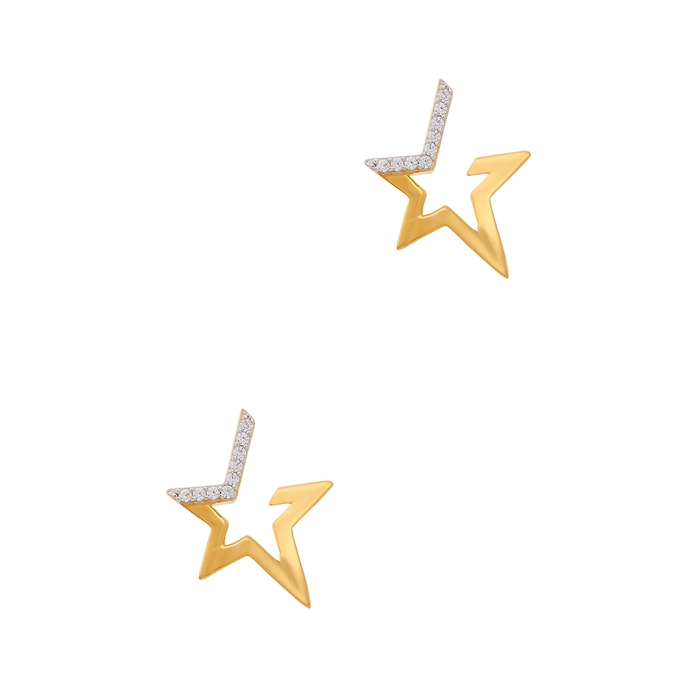 Missoma Celestial 18kt Gold-plated Vermeil Earrings