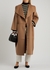 Camel wool and cashmere-blend coat - Totême
