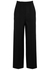 Business black wool-twill trousers - Totême