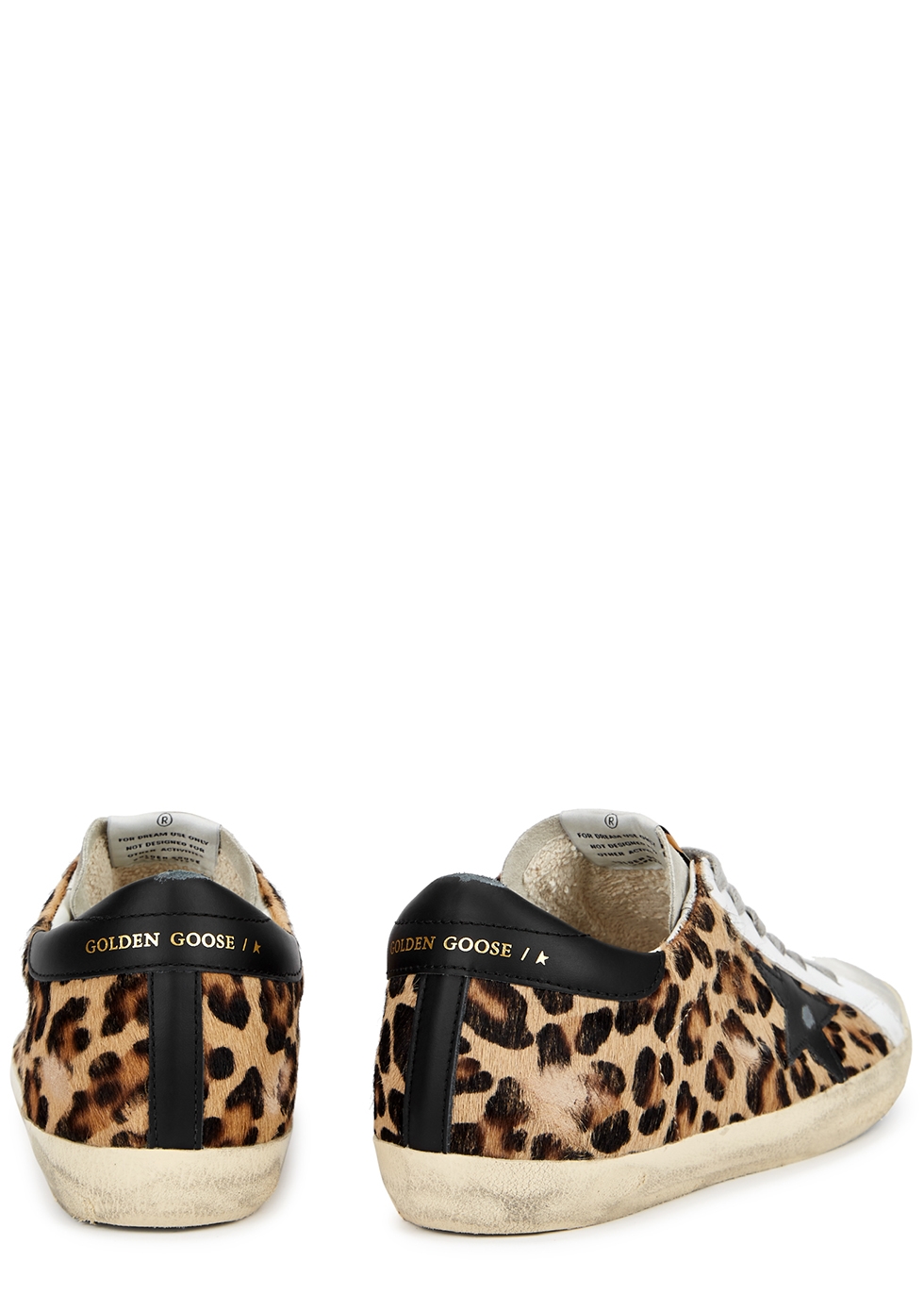 golden goose leopard sneakers womens