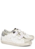 Old School distressed leather sneakers - Golden Goose