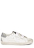 Old School distressed leather sneakers - Golden Goose
