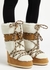 Lab69 Icon shearling-trimmed suede snow boots - MOON BOOT