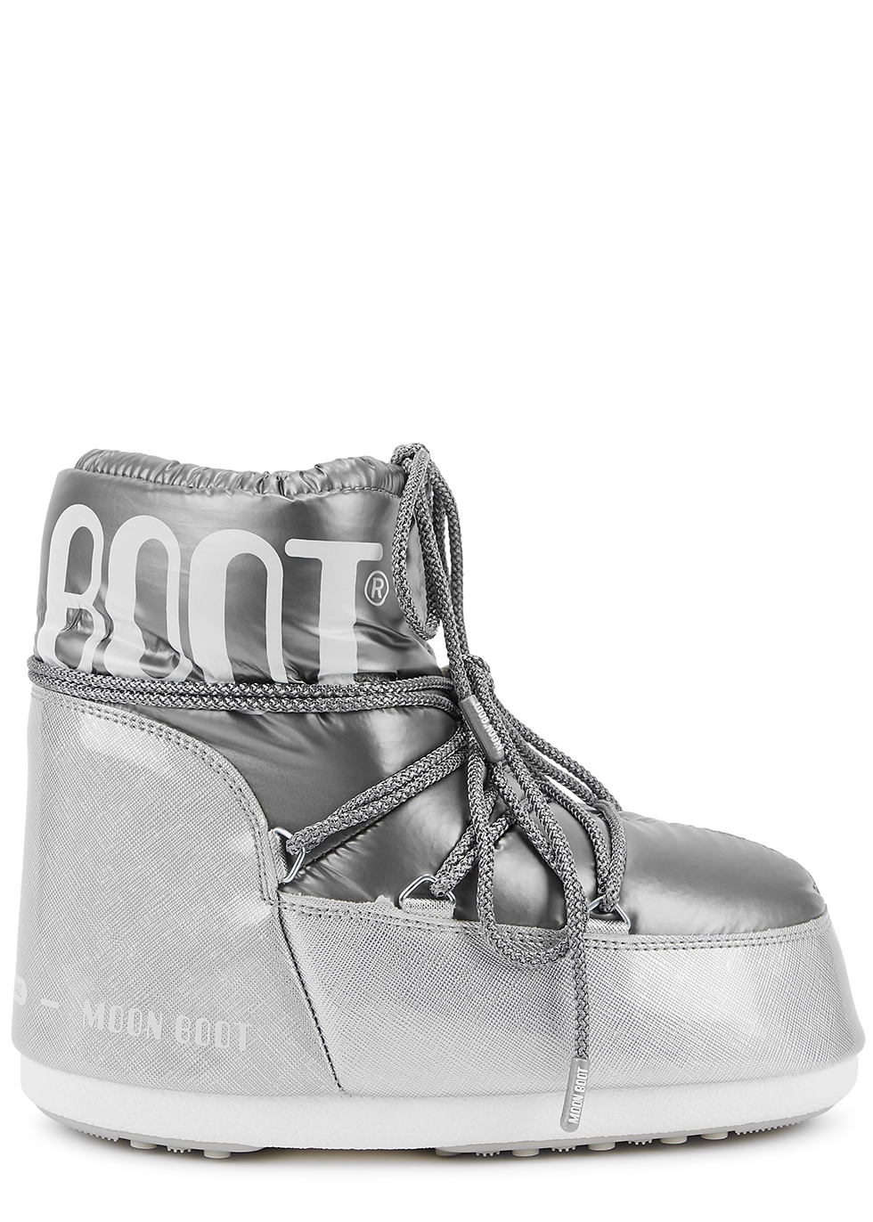 Icon Pillow silver padded nylon snow boots Harvey Nichols Women Shoes Boots Snow Boots 
