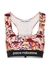 Floral-print stretch-jersey bra top - Paco Rabanne