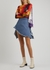 Blue asymmetric denim mini skirt - MARQUES’ ALMEIDA
