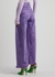 Purple tie-dyed wide-leg jeans - MARQUES’ ALMEIDA