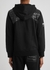 Black hooded cotton sweatshirt - Alexander McQueen