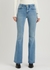 Le One Flare blue stretch-denim jeans - Frame