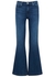 Genevieve dark blue flared jeans - Paige