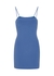 Maya blue stretch-crepe mini dress - Bec & Bridge