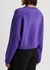 Bruzzi purple wool-blend jumper - Loulou Studio