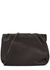 Bourse dark brown leather clutch - THE ROW