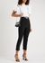 Black cropped crepe trousers - Alexander McQueen