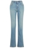 Light blue straight-leg jeans - Alexander McQueen