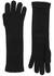 Black cashmere gloves - Inverni