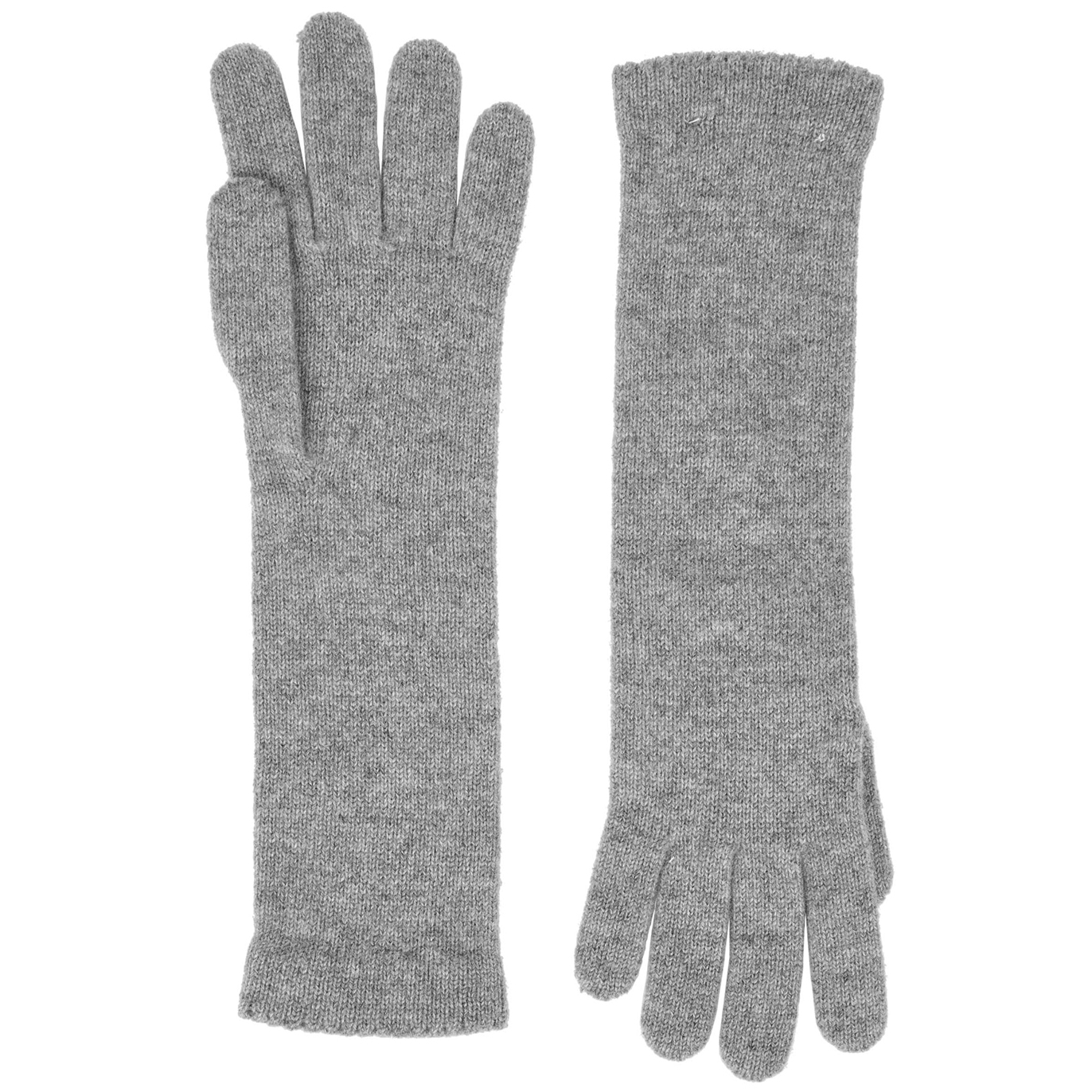 Inverni Grey Cashmere Gloves