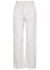 Nadege white straight-leg jeans - Isabel Marant
