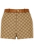 GG monogrammed canvas shorts - Gucci