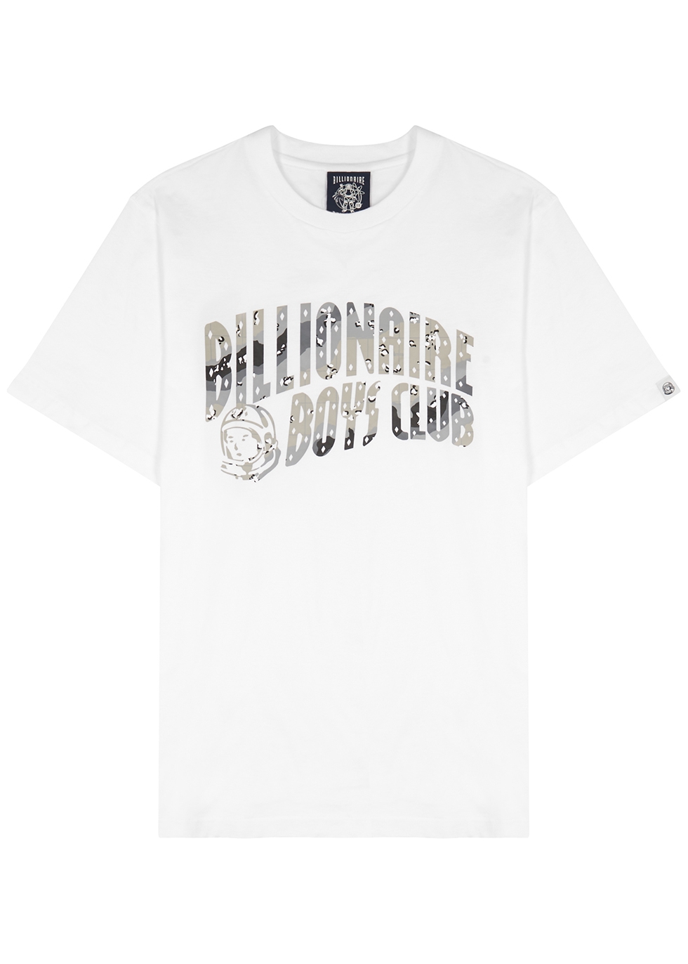 Billionaire Boys Club Black logo-print cotton T-shirt - Harvey Nichols