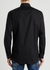 Black logo stretch-cotton shirt - Dsquared2