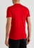 Red tiger-print cotton T-shirt - Dsquared2