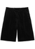 Black velvet shorts - Gucci
