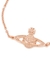 Mini Bas Relief rose gold-tone orb bracelet - Vivienne Westwood
