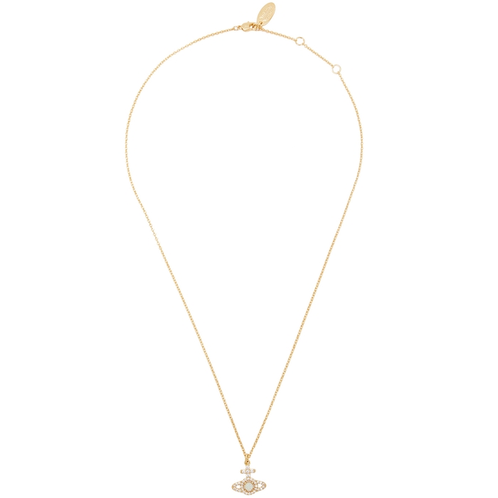 Vivienne Westwood Olympia Gold-tone Orb Necklace