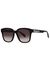 Black square-frame sunglasses - Alexander McQueen