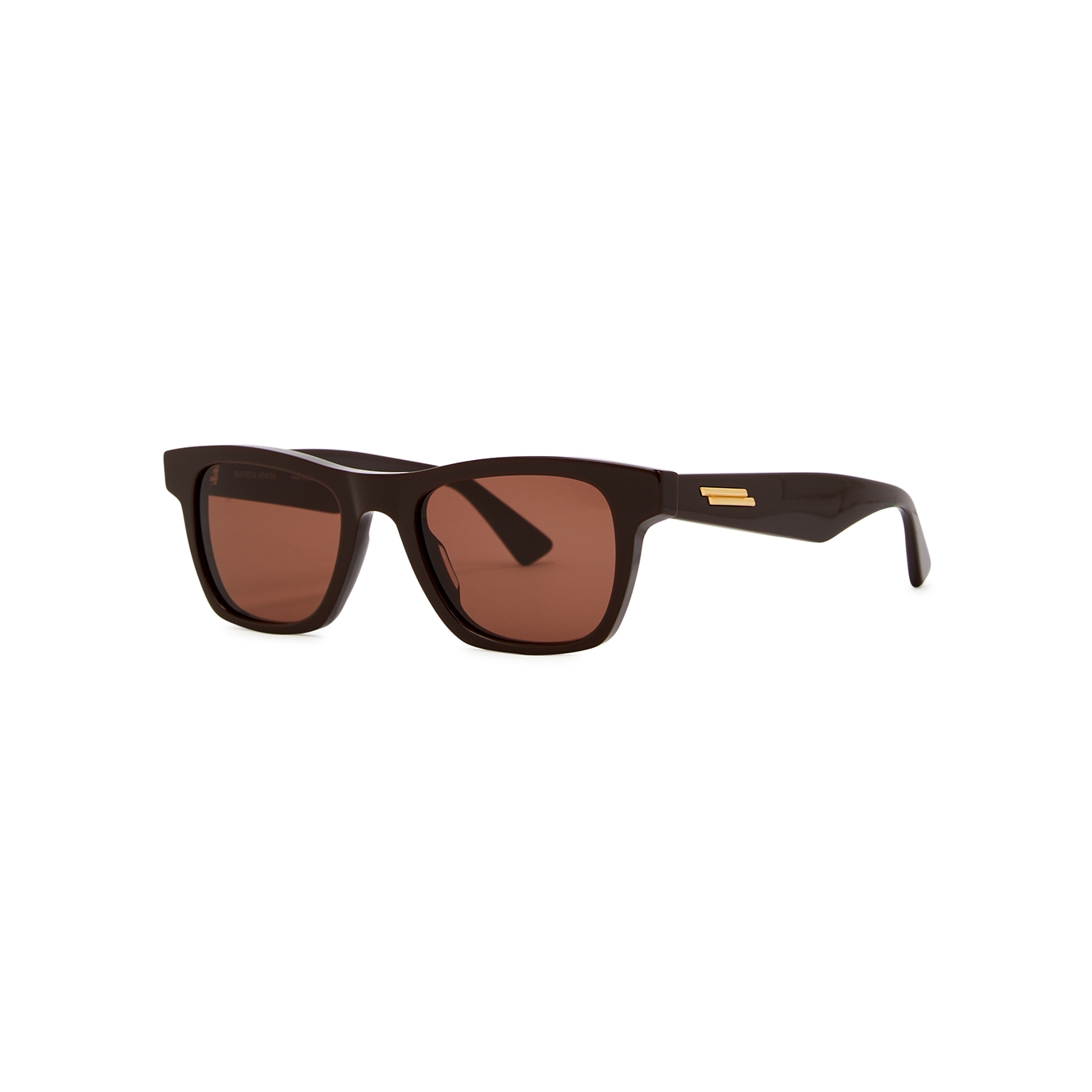 Bottega Veneta New Entry Brown Wayfarer-style Sunglasses