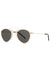 Gold-tone round-frame sunglasses - Gucci