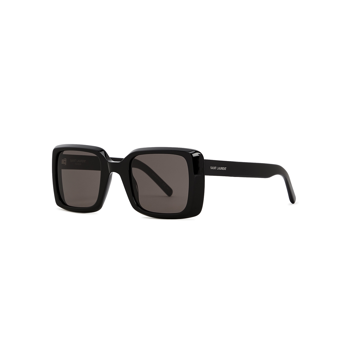 Saint Laurent SL497 Black Square-frame Sunglasses