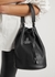 Carrie black grained leather bucket bag - Vivienne Westwood