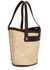 Palm sand raffia bucket bag - Vivienne Westwood