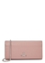 Jordan pink leather wallet-on-chain - Vivienne Westwood