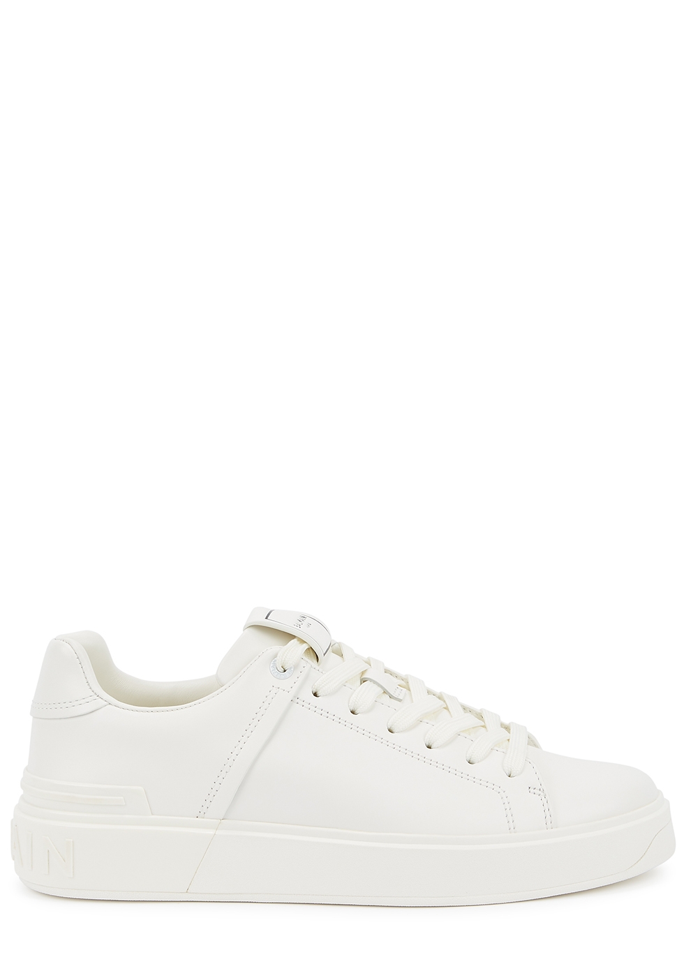 B-Court white leather sneakers