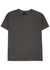 Charcoal cotton T-shirt - Les Tien