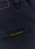 Easy Alvin navy slim-leg cotton chinos - Nudie Jeans