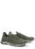 Techloom Wave army green knitted sneakers - Athletic Propulsion Labs