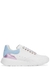 Court white panelled leather sneakers - Alexander McQueen