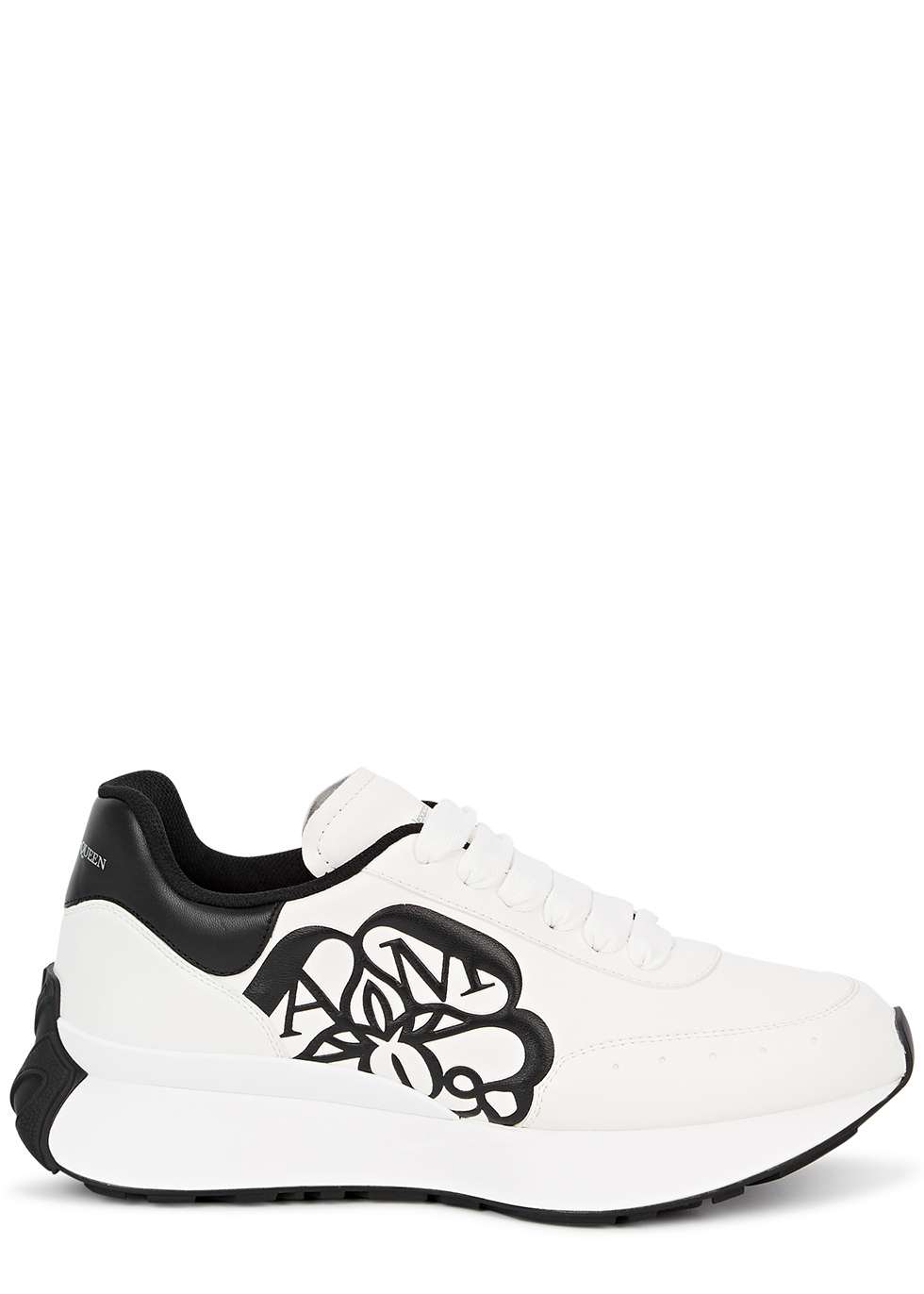 Sprint Runner white leather sneakers