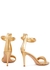 Bijoux 85 gold leather sandals - Gianvito Rossi